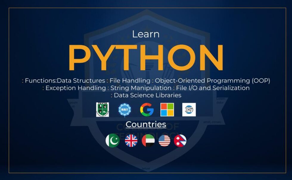 Python Course in Lahore - Ideo College