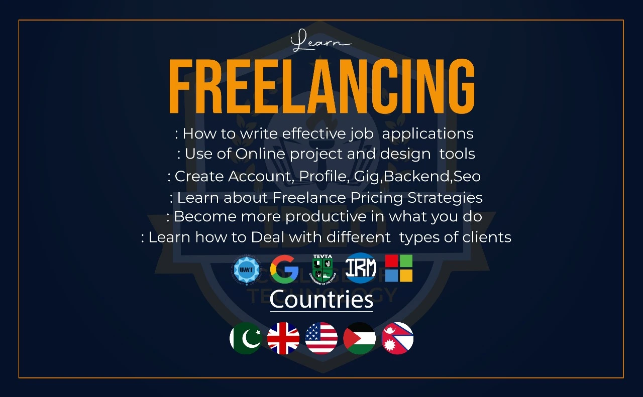 Freelancing course in lahore